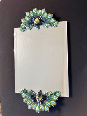Peacock Mirror Vanity Tray
